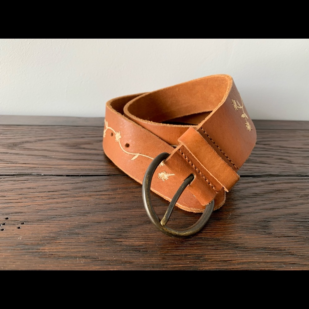 Leather A&F Belt